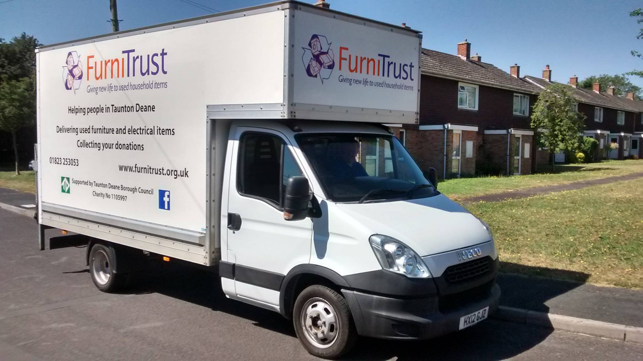 The FurniTrust van